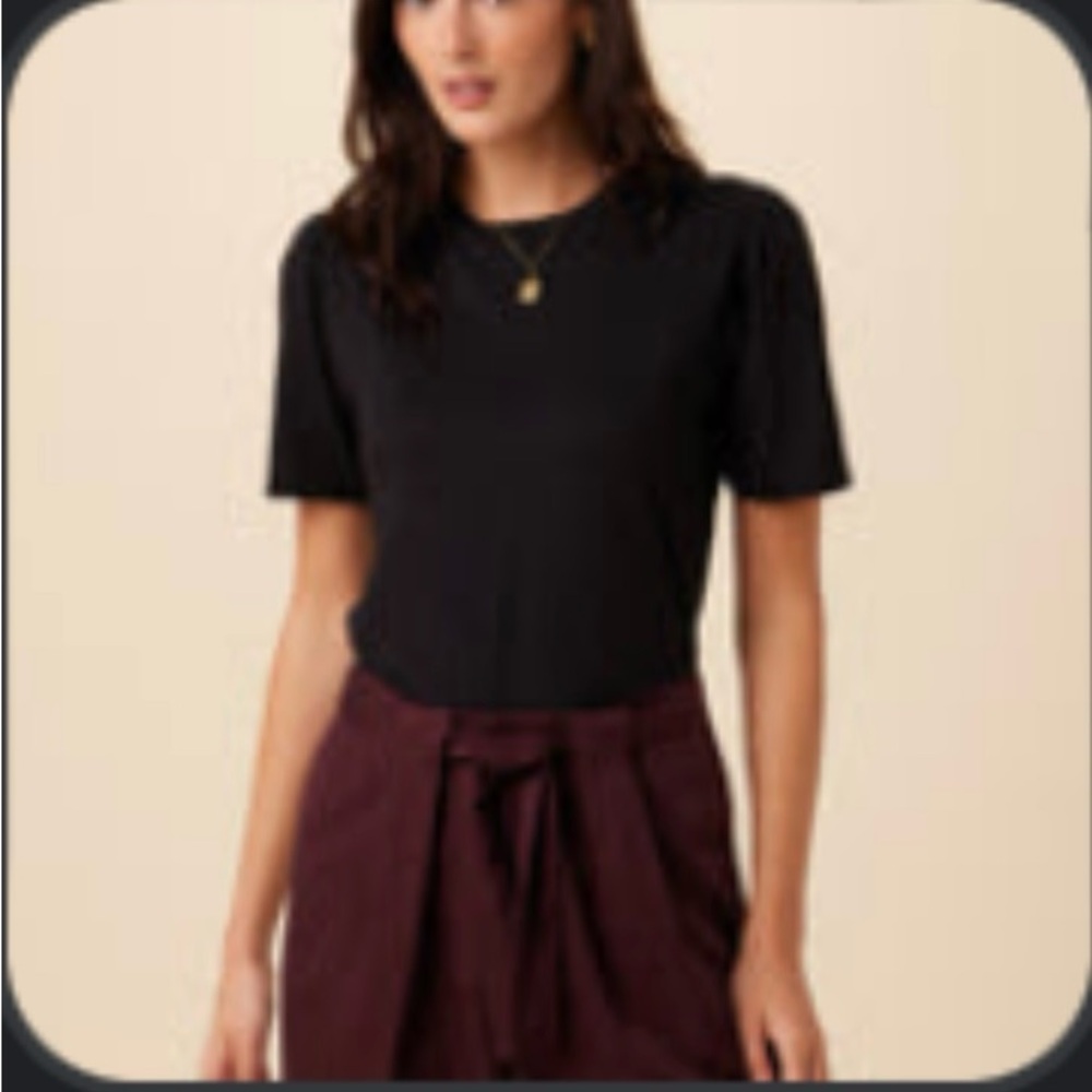 NWT Amour Vert Odilia Reverie Slub Tee